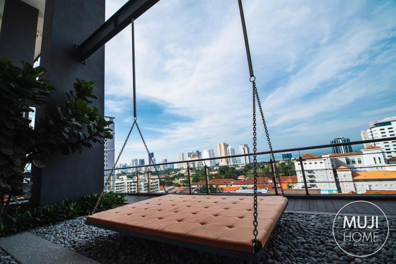 Muji Studio 2 - Seaview At 218 Tropicana Near Komtar Food Heaven With Netflix & Tv Box Τζωρτζ Τάουν Εξωτερικό φωτογραφία